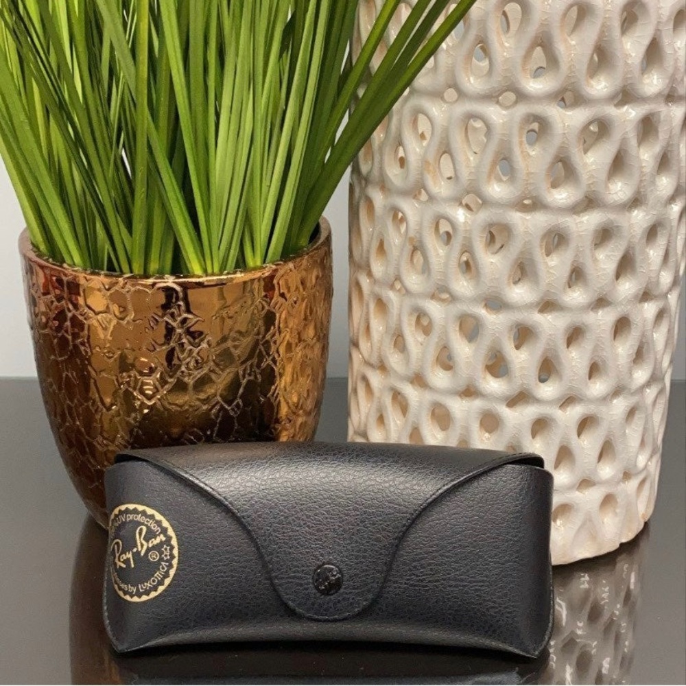 NEW Ray-Ban Leather Sunglasses Case